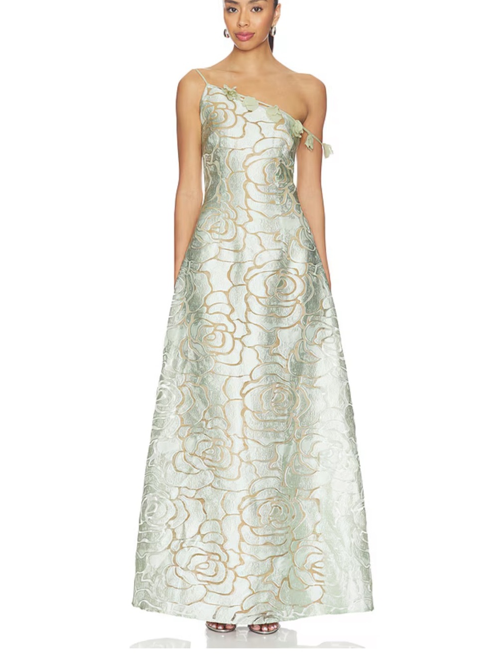 Sonya Moda Paloma Gown in Eden Lace Pistachio